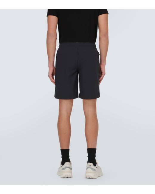 Moncler Black Ripstop Shorts for men