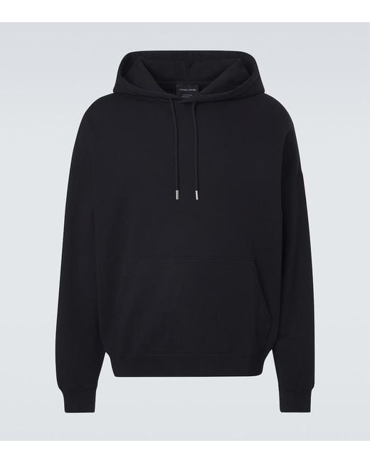 Canada Goose Blue Rove Cotton Terry Hoodie for men