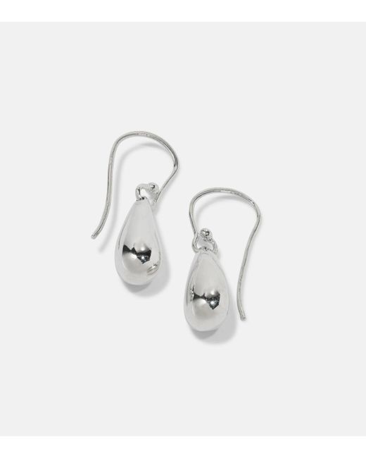 Sophie Buhai White Droplet Sterling Silver Drop Earrings
