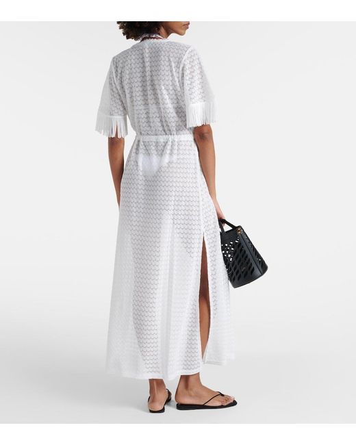 Melissa Odabash White Kaftan Phoebe