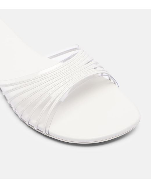 AMINA MUADDI White Mookie Slides