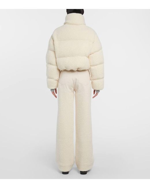 CORDOVA Natural Wattierte Jacke Kozzy Aus Teddyfleece