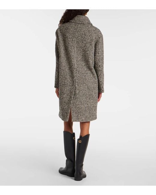 Abrigo Cruzado Alessia Max Mara de color Gray