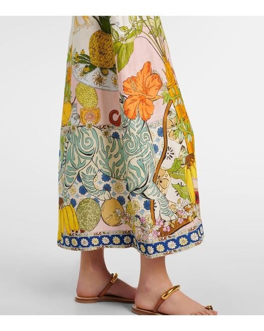 Robe Longue Hazel En Lin Melange ALÉMAIS en coloris Yellow