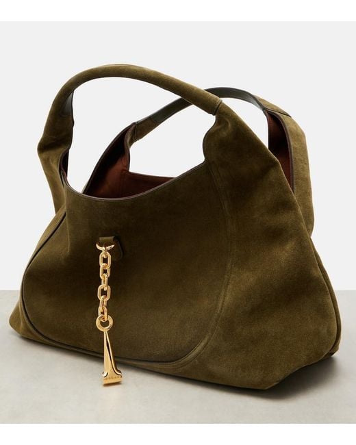 Gucci Green Softbit Maxi Shoulder Bag