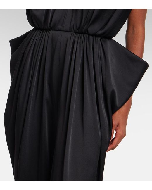 Mono Drapeado Stella McCartney de color Black