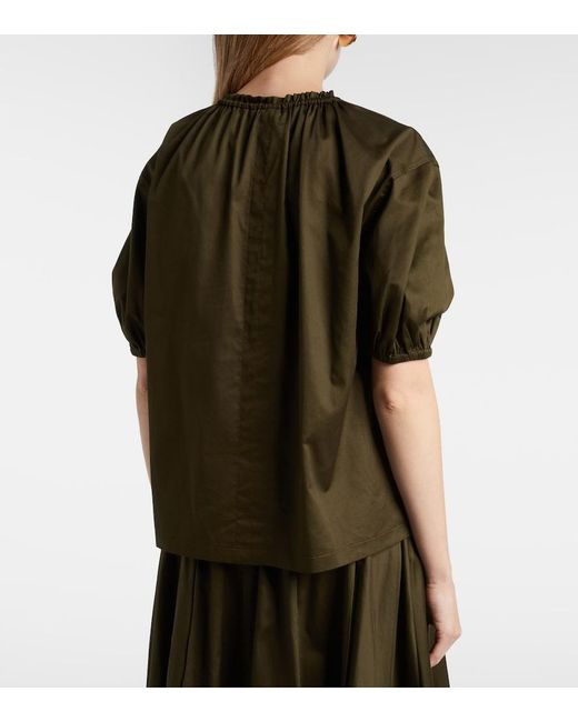 Joseph Green Nador Cotton Poplin Blouse