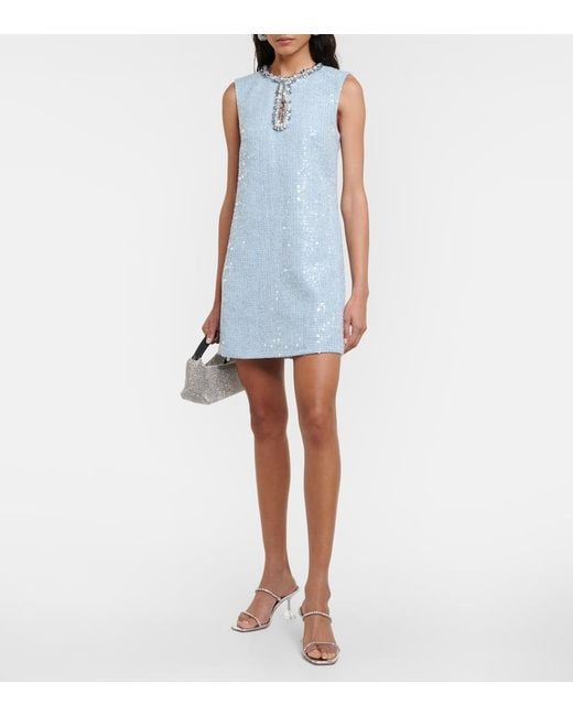 Sequin Embellished Mini Dress main image 1