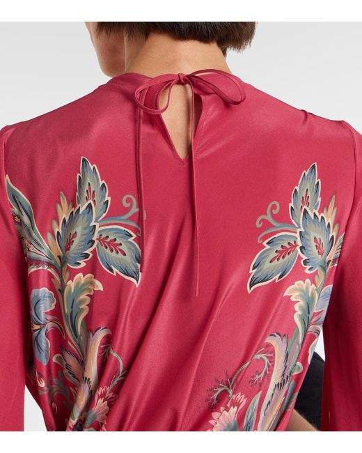 Abito Lungo di Etro in Red
