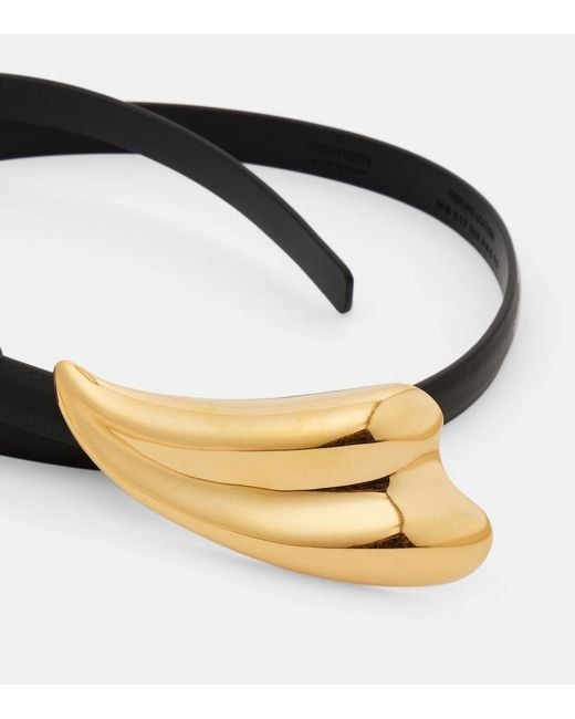 Tom Ford Black Liza Leather Belt