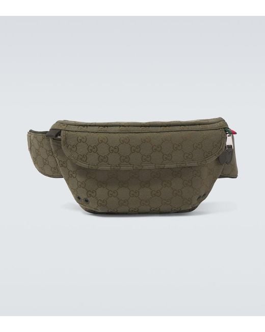 Gucci Guerteltasche Gg Large Aus Canvas in Green für Herren