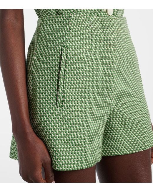 Veronica Beard Green Jazmin Short