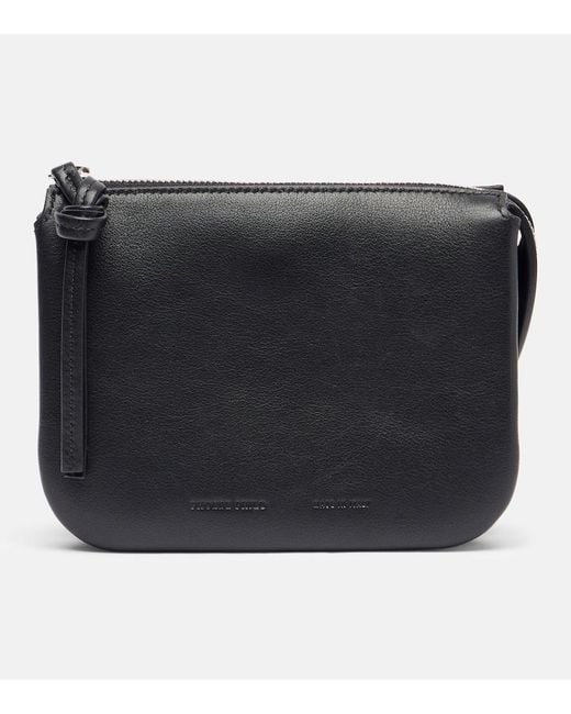 Phoebe Philo Black Pocket Gig Leather Pouch