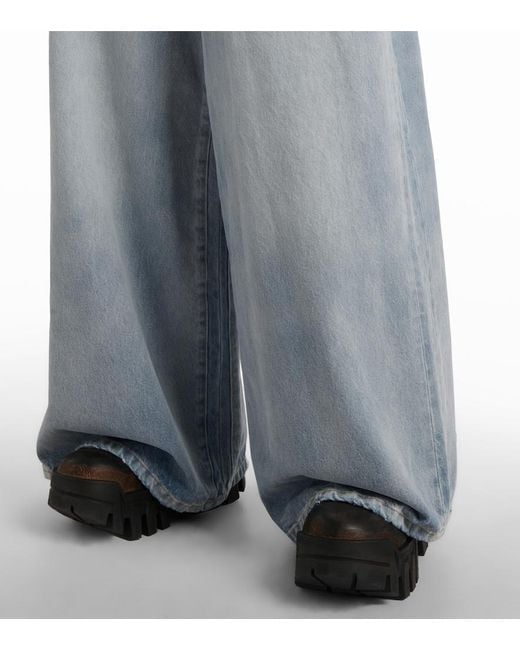 Jean Wide Oversize Vetements en coloris Blue