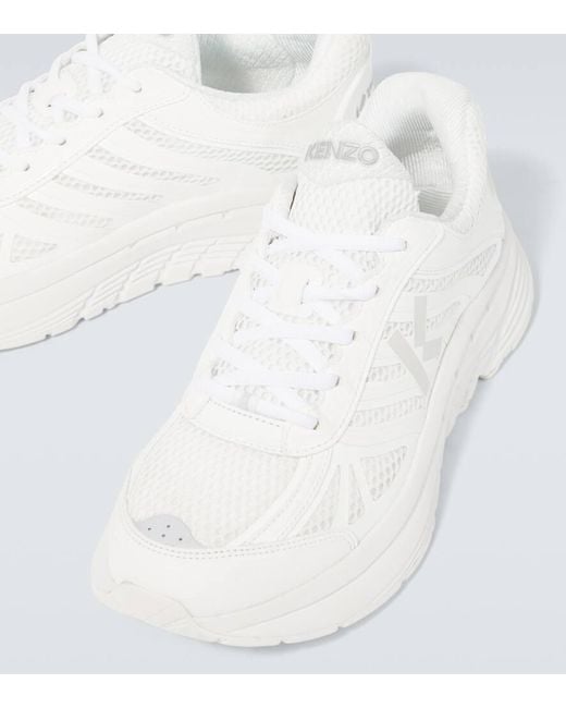 KENZO Sneakers -Pace Aus Mesh in White für Herren