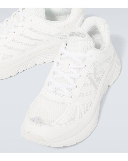 Sneakers Pace con logo di KENZO in White da Uomo