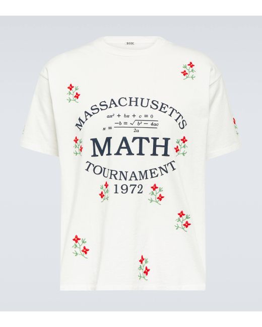 T-shirt Tournament en coton Bode pour homme en coloris White