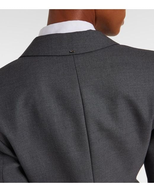 Sportmax Black Ranghi Virgin Wool Blazer