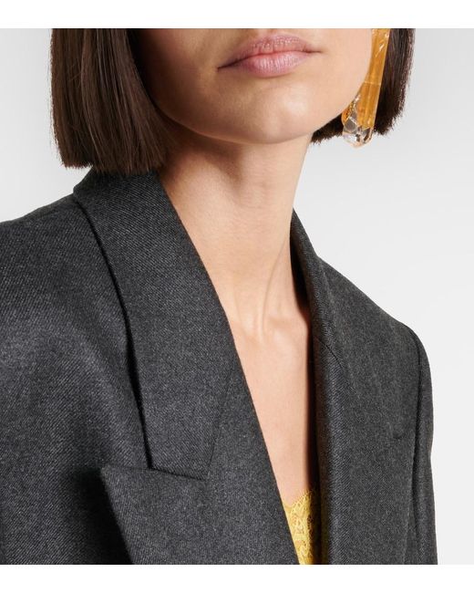 Saint Laurent Black Cashmere Blazer
