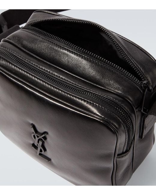 Borsa A Tracolla Niki di Saint Laurent in White da Uomo