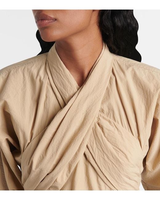 Lemaire Natural Belted Cotton Top