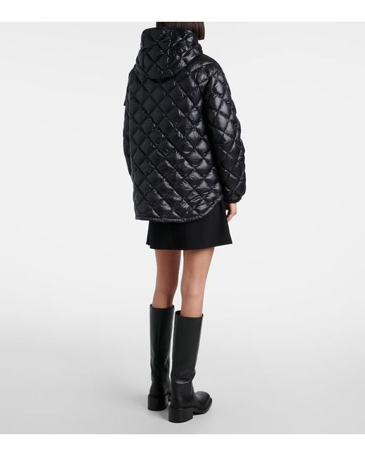 Moncler Black Quilted Down Jacket