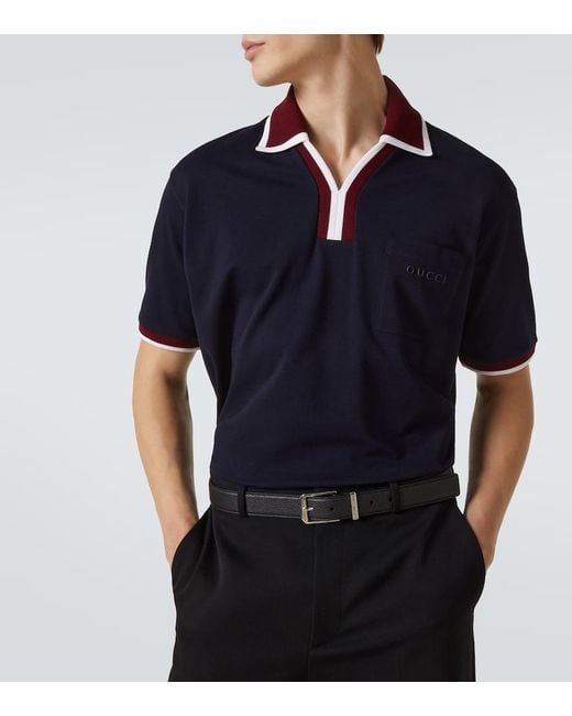 Polo di Gucci in Blue da Uomo