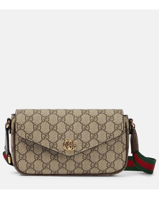 Gucci Brown Ophidia Pochette