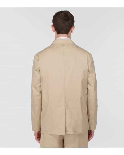 Blazer di Prada in Natural da Uomo