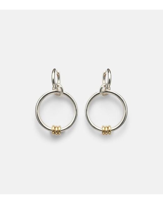 Spinelli Kilcollin Metallic Asha Sterling And 18Kt Earrings