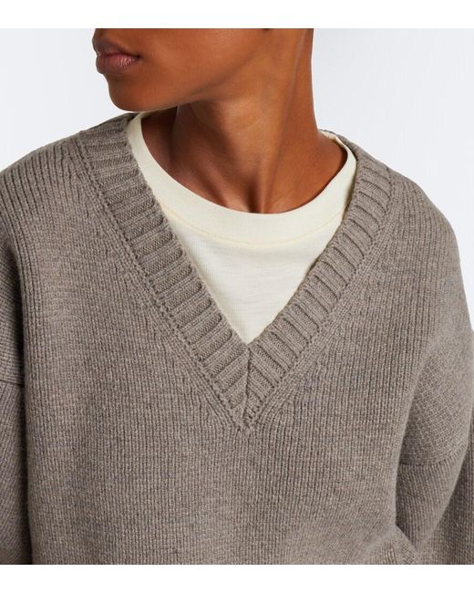 Rohe Gray Wool Sweater