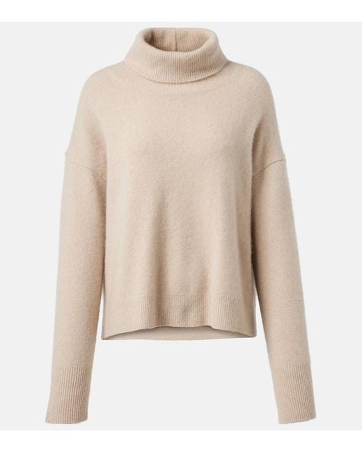 Joseph Natural Cashmere Turtleneck Sweater