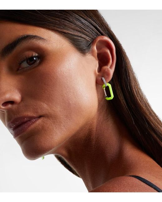 Orecchino Singolo Chiara Small di Eera in Green