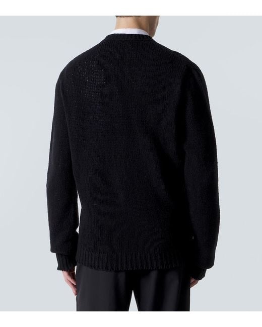 The Row Black Laing Silk Top for men