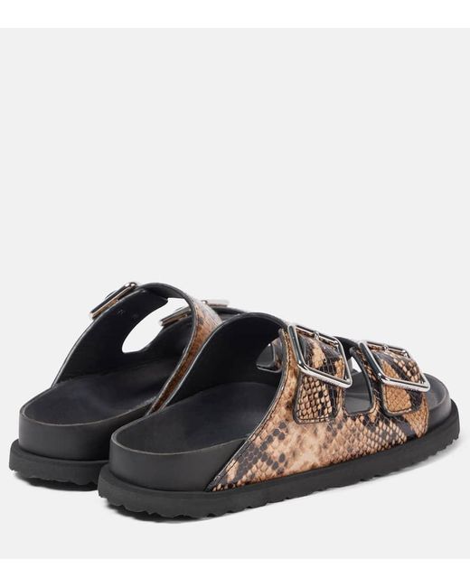 Birkenstock Brown Sandalen Arizona Aus Leder