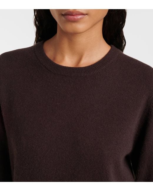 Extreme Cashmere Black Well Cashmere-Blend Sweater