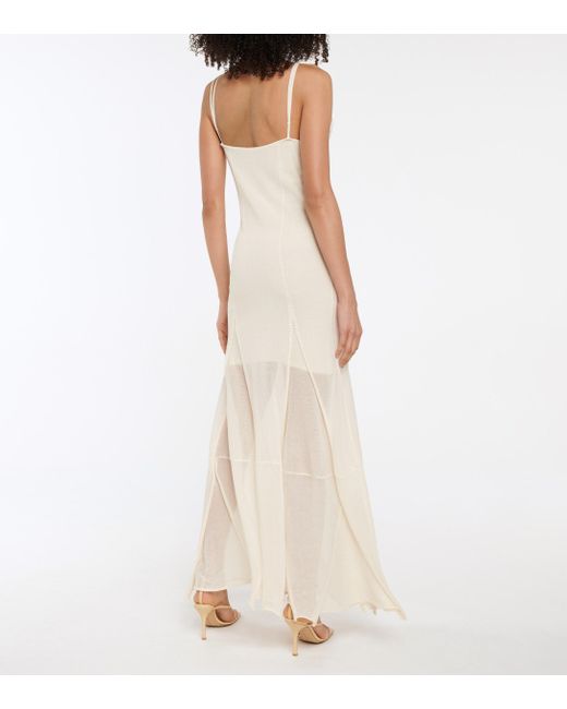 Jacquemus La Robe Basgia Cotton-blend 
