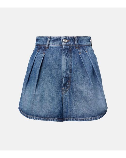 ショートパンツ SPORTMAX SS25 GHIRBA - Denim shorts (2512141032600 005) Sportmax Ghirba Shorts | Blue | FARFETCH