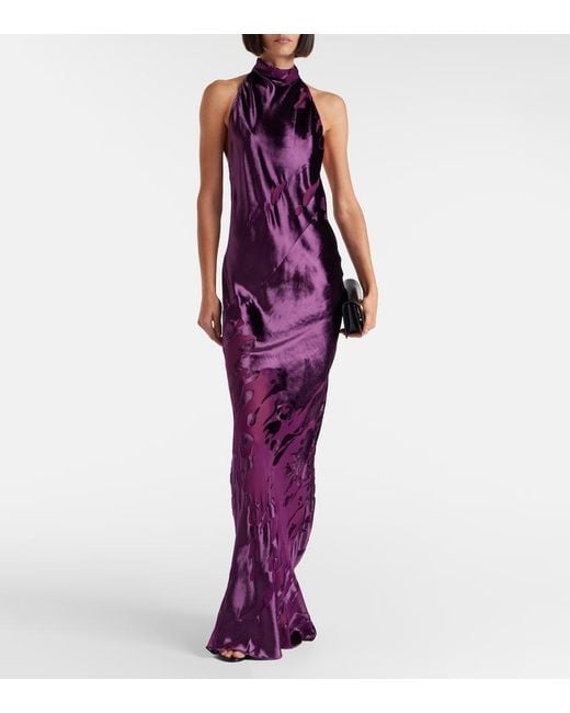 Robe Longue The Sei en coloris Purple