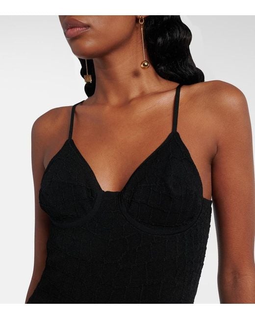 Robe Scala Jacquemus en coloris Black