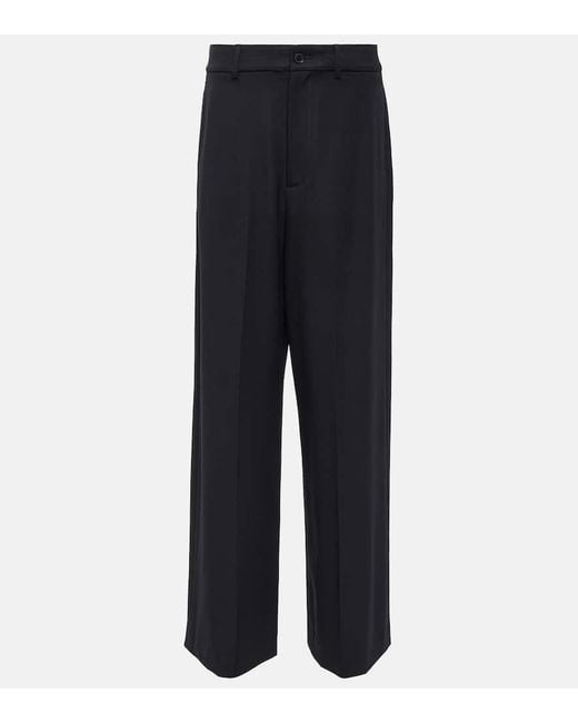 Pantaloni A Gamba Larga Johan di Nili Lotan in Blue