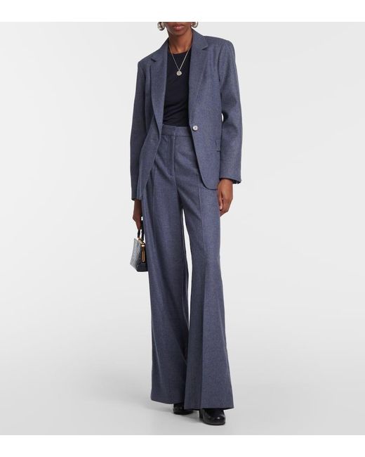 Joseph Blue Joaquim Wool-Blend Blazer