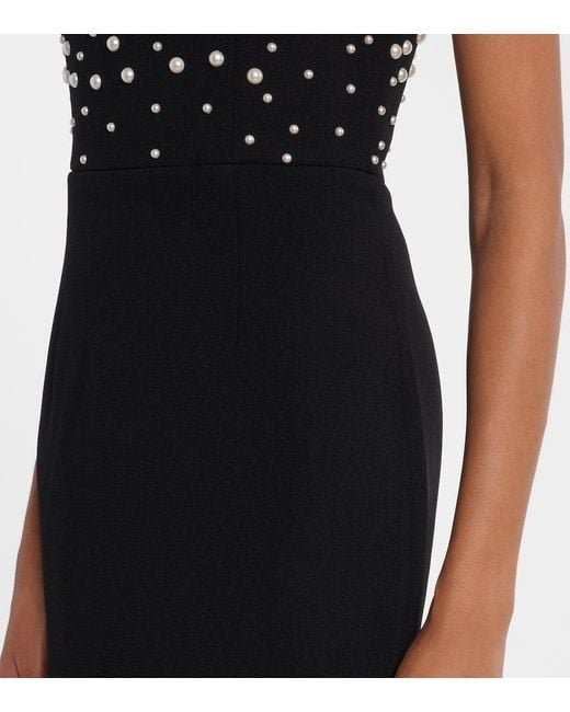 Robe Longue Lynette A Ornements Rebecca Vallance en coloris Black