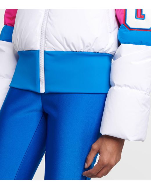 Veste doudoune de ski Puck Goldbergh en coloris Blue