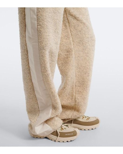 Moncler Natural Teddy Sweatpants