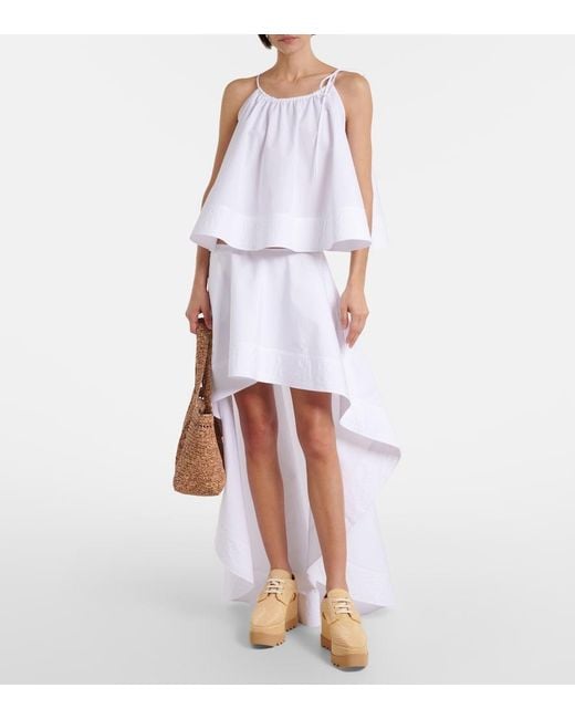 Stella McCartney Natural Elyse Woven Platforms