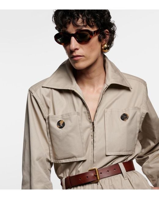 Saint Laurent Brown 'Sl M136' Sunglasses