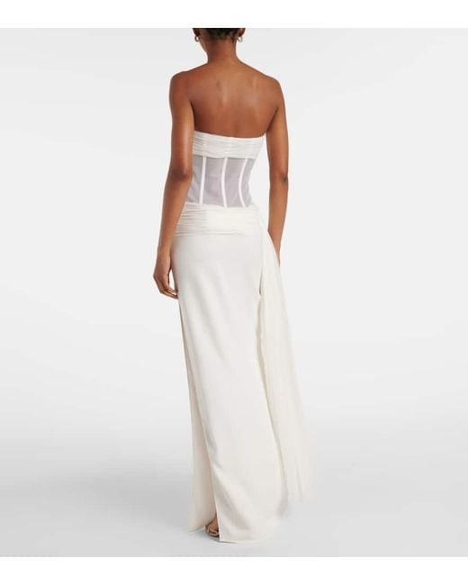 Bridal di Christopher Esber in White