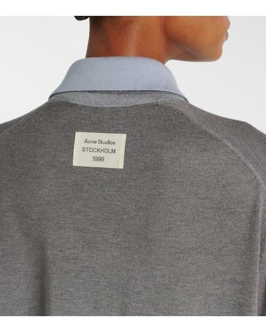 Pullover Koyalt di Acne in Gray