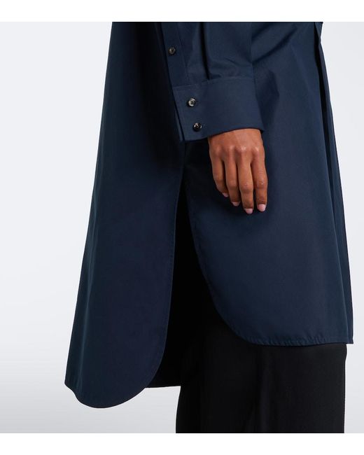 Bottega Veneta Blue Cotton Poplin Tunic